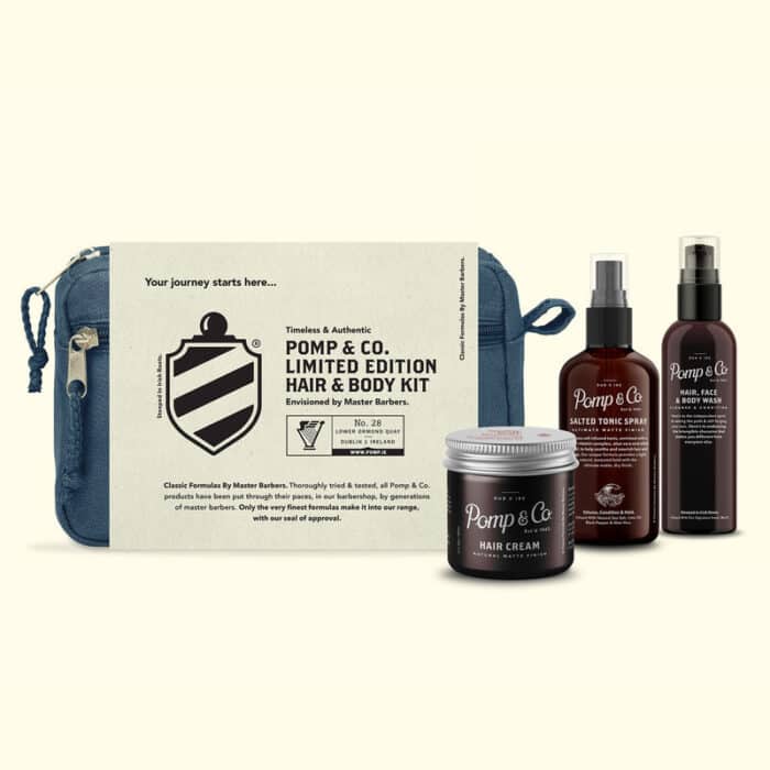 Pomp & Co Hair and Body Dopp Kit - Blue
